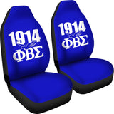 Phi Beta Sigma Fraternity 1914 Car Seat Covers 210803 - YourCarButBetter