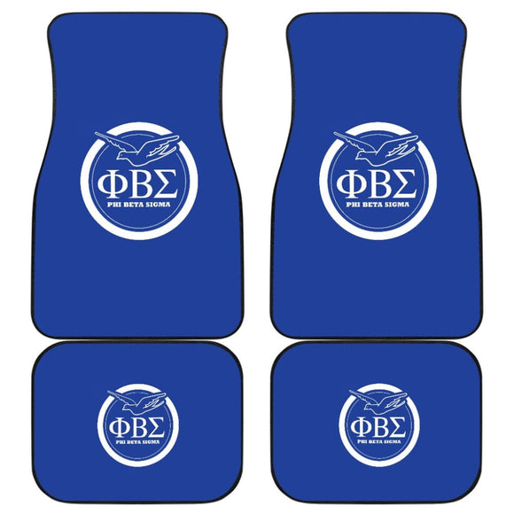 Phi Beta Sigma Fraternity Car Floor Mats 210506 - YourCarButBetter