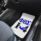 Phi Beta Sigma Fraternity Printing Car Floor Mats 210803 - YourCarButBetter