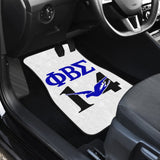 Phi Beta Sigma Fraternity Printing Car Floor Mats 210803 - YourCarButBetter