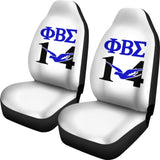 Phi Beta Sigma Fraternity Printing Car Seat Covers 210803 - YourCarButBetter