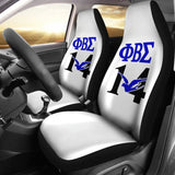Phi Beta Sigma Fraternity Printing Car Seat Covers 210803 - YourCarButBetter