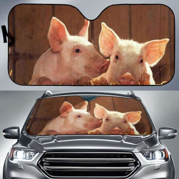 Pig Car Auto Sun Shades 102507 - YourCarButBetter