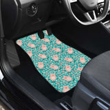 Pig Pattern Print Design 01 Front And Back Car Mats 221205 - YourCarButBetter