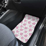 Pig Pattern Print Design 03 Front And Back Car Mats 221205 - YourCarButBetter