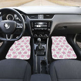 Pig Pattern Print Design 03 Front And Back Car Mats 221205 - YourCarButBetter