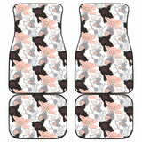 Pig Pattern Print Design 05 Front And Back Car Mats 221205 - YourCarButBetter