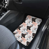 Pig Pattern Print Design 05 Front And Back Car Mats 221205 - YourCarButBetter