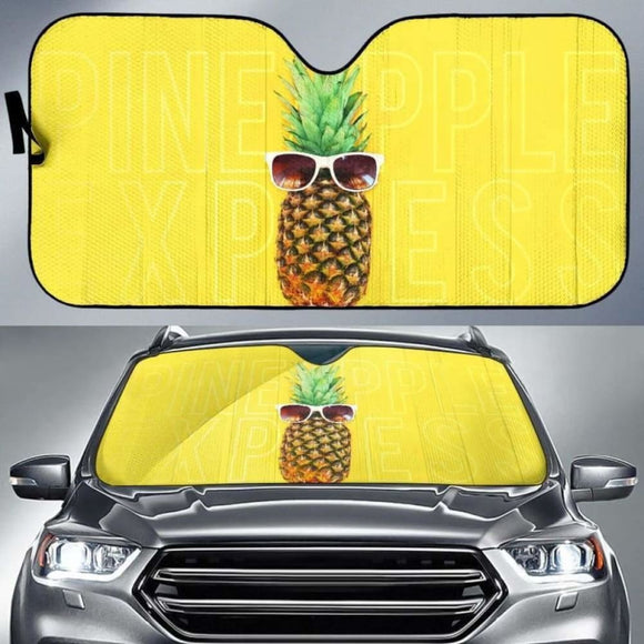 Pineapple Car Sun Shade 460402 - YourCarButBetter