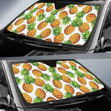 Pineapples Design Pattern Car Auto Sun Shades 460402 - YourCarButBetter