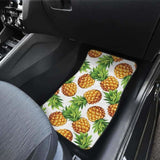 Pineapples Design Pattern Front And Back Car Mats 174914 - YourCarButBetter