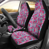 Pink And Blue Floral Car Seat Covers 153908 - YourCarButBetter