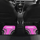 Pink Black Camaro White Letter Car Accessories Car Floor Mats 210603 - YourCarButBetter