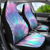 Pink & Blue Tie Dye Car Seat Covers 154230 - YourCarButBetter