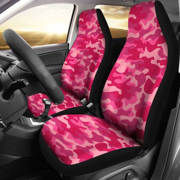 Pink Camo Car Seat Cover 112608 - YourCarButBetter