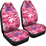 Pink Camouflage Color Magenta Jeep Car Seats Covers 211204 - YourCarButBetter