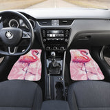 Pink Design Flamingo Car Floor Mats 211203 - YourCarButBetter