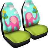 Pink Elephant Car Seat Covers 202820 - YourCarButBetter