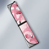 Pink Flamingos Pattern Background Car Auto Sun Shades 172609 - YourCarButBetter