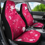 Pink Flowers Car Seat Covers 153908 - YourCarButBetter