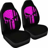 Pink Punisher Car Seat Covers 182417 - YourCarButBetter