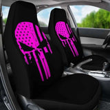 Pink Punisher Car Seat Covers 182417 - YourCarButBetter