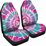Pink Purple And Teal Tie Dye Car Seat Covers 154230 - YourCarButBetter