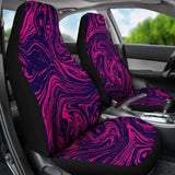 Pink & Purple Swirls Abstract Art Car Seat Covers 102802 - YourCarButBetter