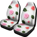 Pink Rose Design Car Seat Covers 212701 - YourCarButBetter