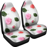 Pink Rose Design Car Seat Covers 212701 - YourCarButBetter