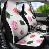 Pink Rose Design Car Seat Covers 212701 - YourCarButBetter