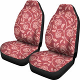 Pink Rose Pattern Car Seat Covers 174510 - YourCarButBetter