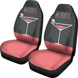 Pink Themed Cocktail Bartender Car Seat Covers 211601