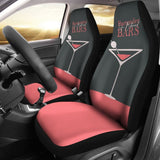 Pink Themed Cocktail Bartender Car Seat Covers 211601