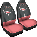 Pink Themed Cocktail Bartender Car Seat Covers 211601
