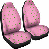 Pink With Green Polka Dot Car-Suv Seat Cover 143731 - YourCarButBetter