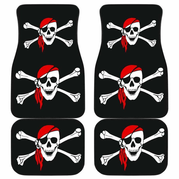Pirate Skull And Crossbones Car Sun Shades Amazing Gift 101819 - YourCarButBetter