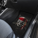 Pirates Of The Caribbean 3D Skull Logo Car Floor Mats 101819 - YourCarButBetter