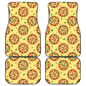 Pizza Design Car Floor Mats 211801 - YourCarButBetter