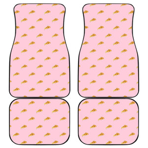 Pizza Design Pattern Universal Fit Car Floor Mats 211801 - YourCarButBetter