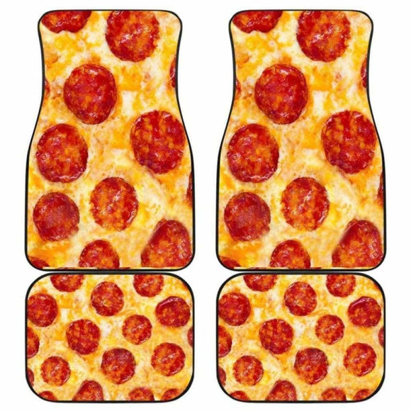 Pizza Giant Big Size Car Floor Mats 142711 - YourCarButBetter