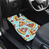 Pizza Pattern Print Universal Fit Car Floor Mats 211801 - YourCarButBetter