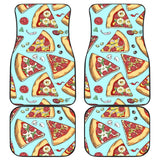 Pizza Pattern Print Universal Fit Car Floor Mats 211801 - YourCarButBetter