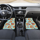 Pizza Pattern Print Universal Fit Car Floor Mats 211801 - YourCarButBetter