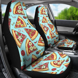 Pizza Pattern Print Universal Fit Car Seat Covers 211801 - YourCarButBetter