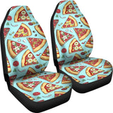 Pizza Pattern Print Universal Fit Car Seat Covers 211801 - YourCarButBetter