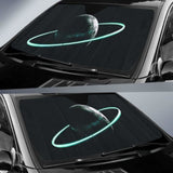 Planet Circle Ring in the Galaxy car auto sunshades 182102 - YourCarButBetter