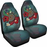 Pohnpei Car Seat Covers Blue Turtle Tribal Amazing 091114 - YourCarButBetter