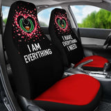 Pohnpei Car Seat Covers Couple Valentine Everthing I Need (Set Of Two) 153908 - YourCarButBetter