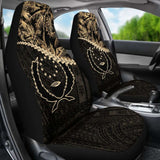 Pohnpei Car Seat Covers Golden Coconut 12 153908 - YourCarButBetter